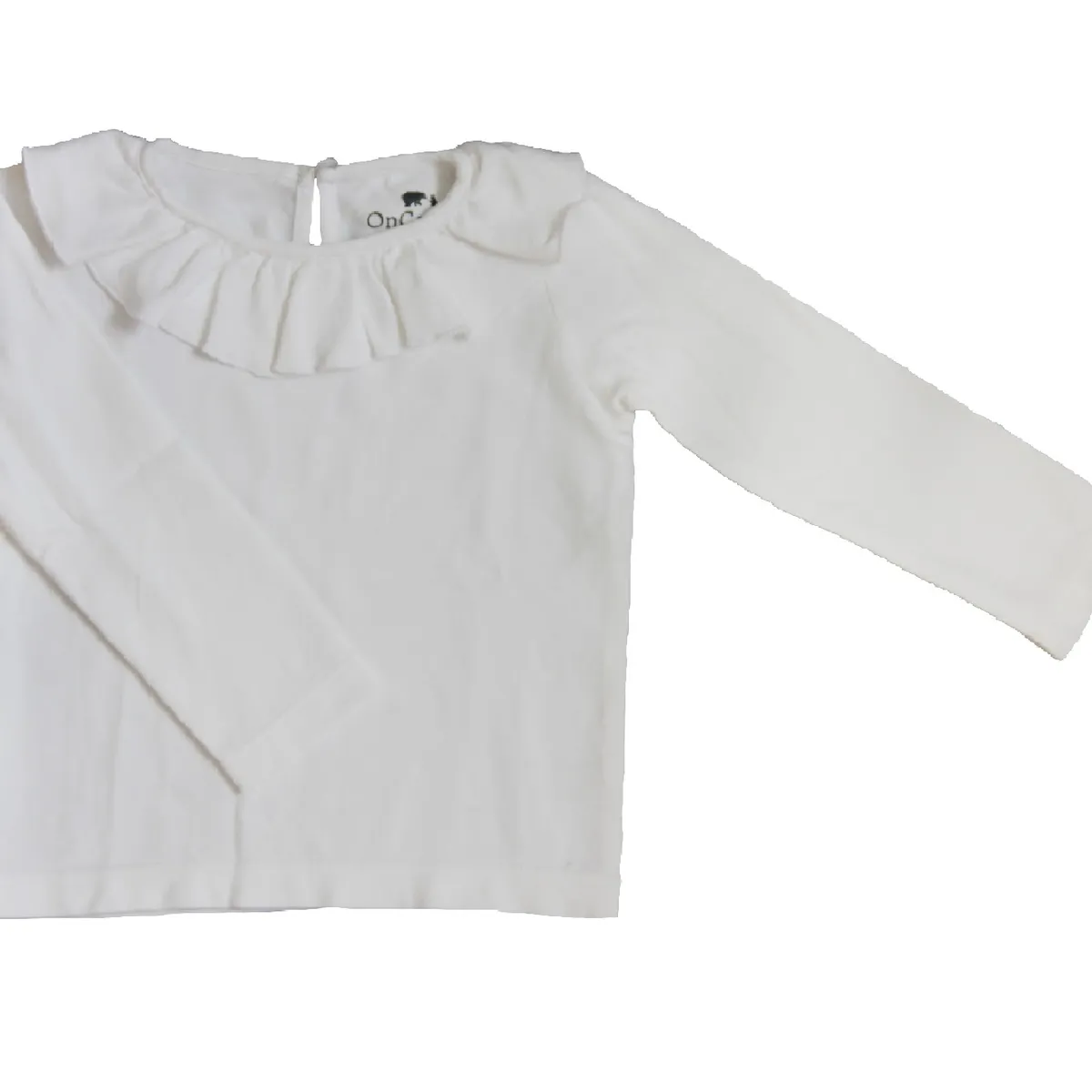 ONCOTTON WHITE BASIC COLLECTION - Polera Payaso manga larga