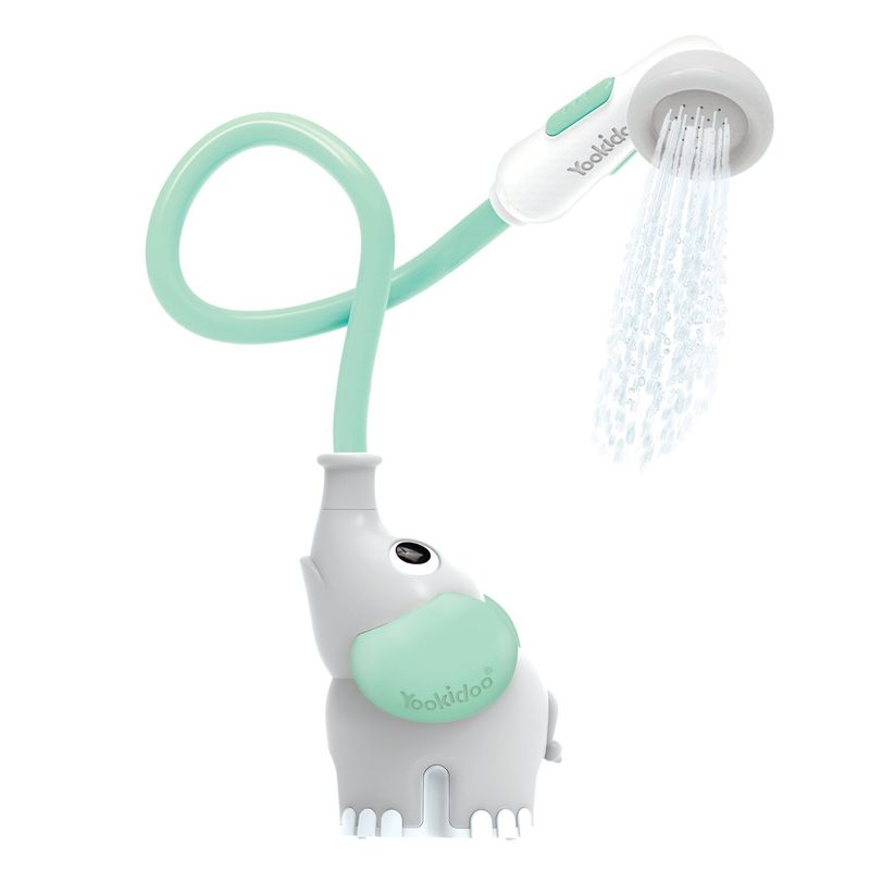 YOOKIDOO - Elefante Ducha Interactivo Turquesa Bebe Bañera Yookidoo