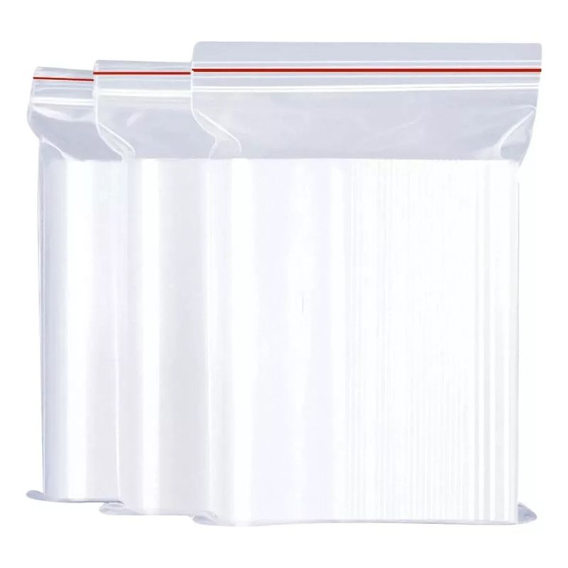 GENERICO - Pack 200 Bolsas Herméticas Transparente 4x6cm Bolsas Plasticas