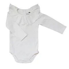ONCOTTON WHITE BASIC COLLECTION - Body Payaso manga larga