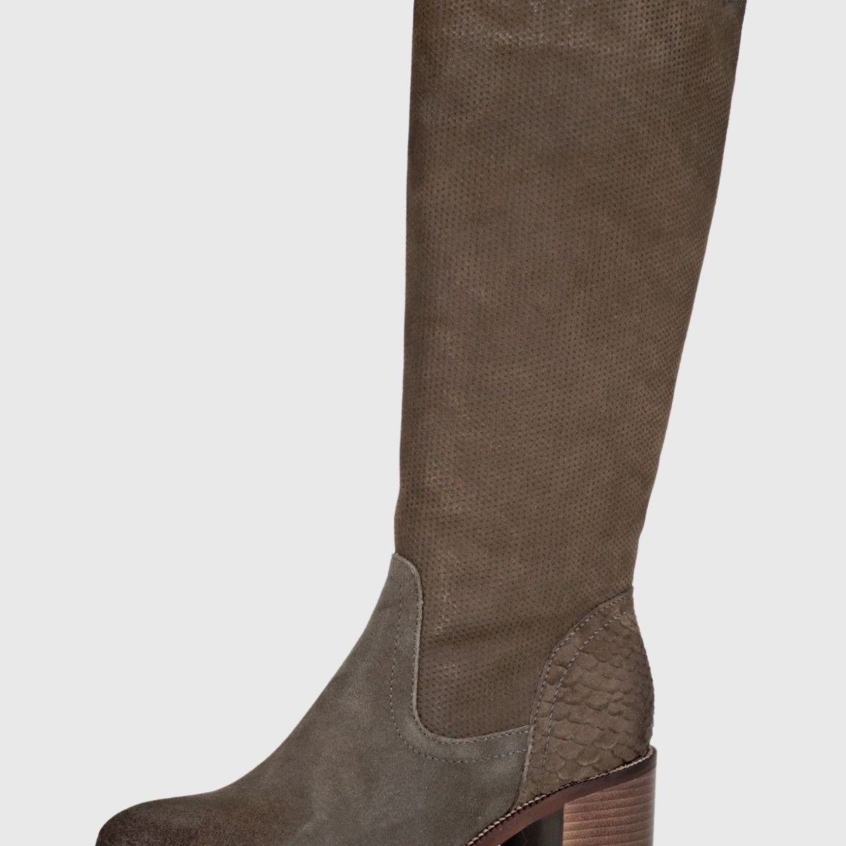 DEGAS - Bota Cuero Apelas Khaki DEGAS