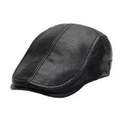 MERCADO CBF - Boina De Cuero ecológico Gorro Boina Cuero Eco Superior