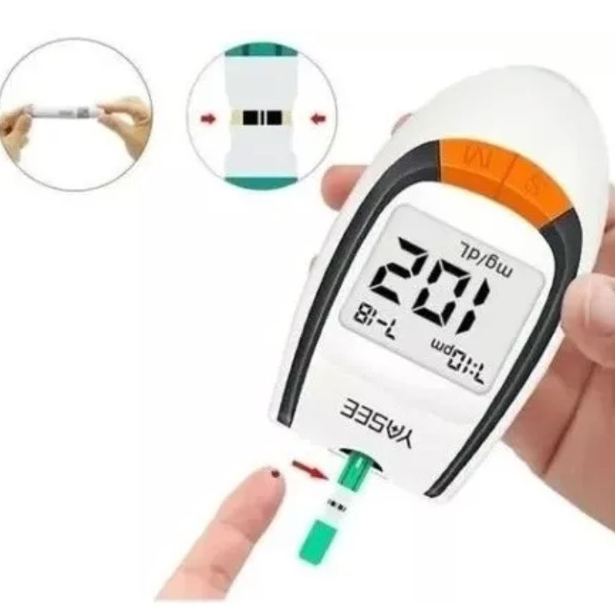 GENERICO - GLUCÓMETRO MEDIDOR GLUCOSA GLM-77