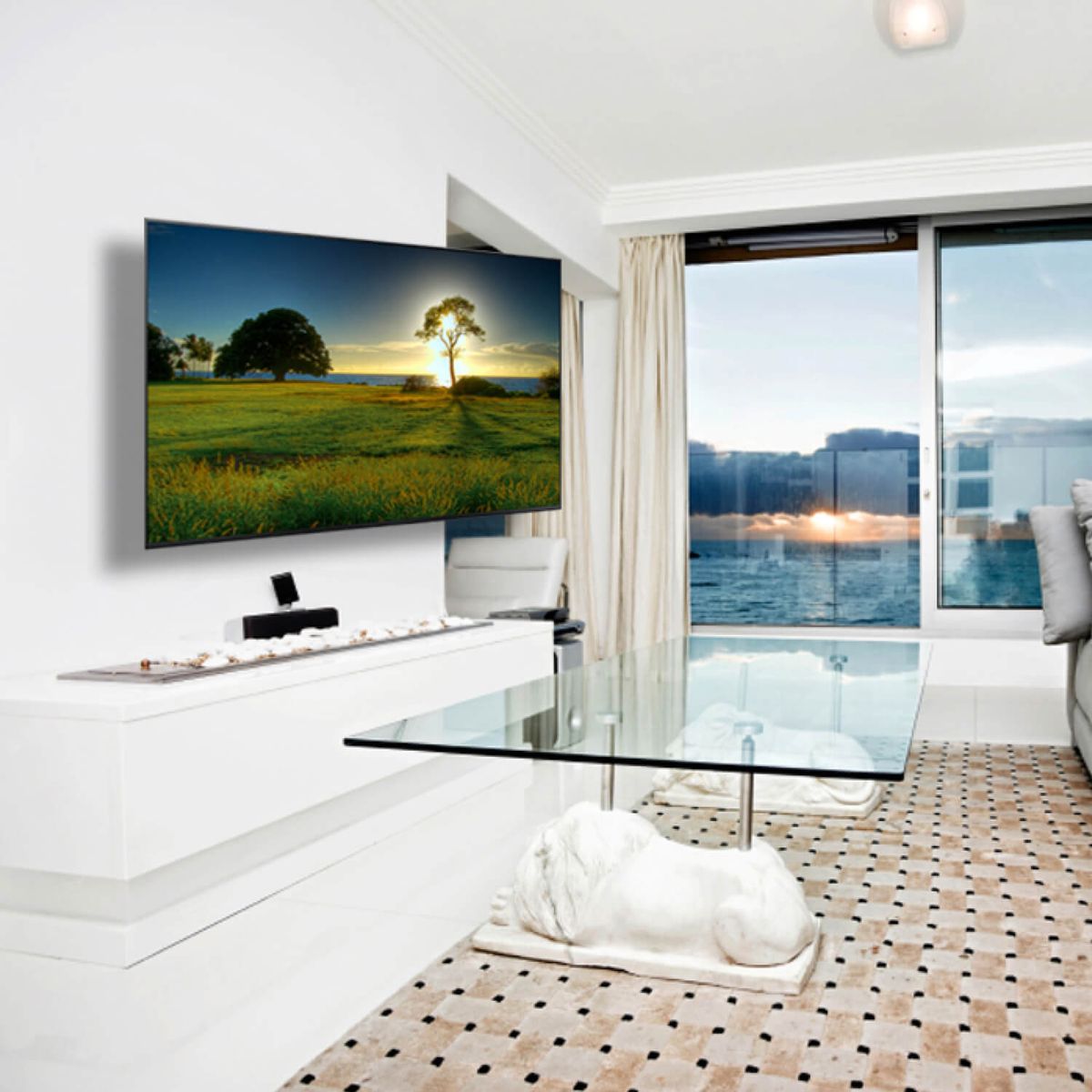 BRASFORMA - Soporte TV Brazo Articulado de 49cm - 23 a 56 30kg SBRM1041 Brasforma