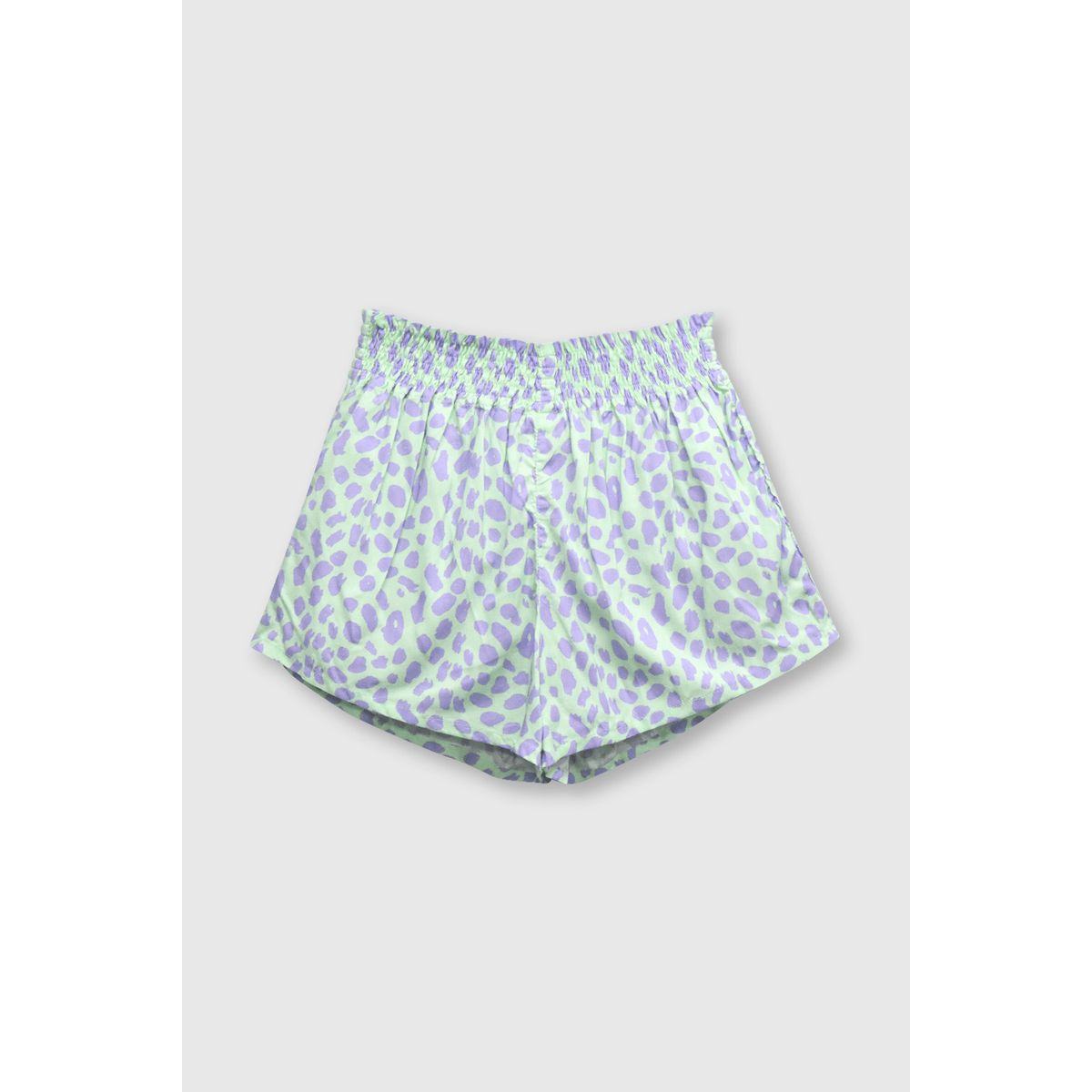 COLLOKY - Short de niña relajado light green (2 a 12 años) 3-4 Años