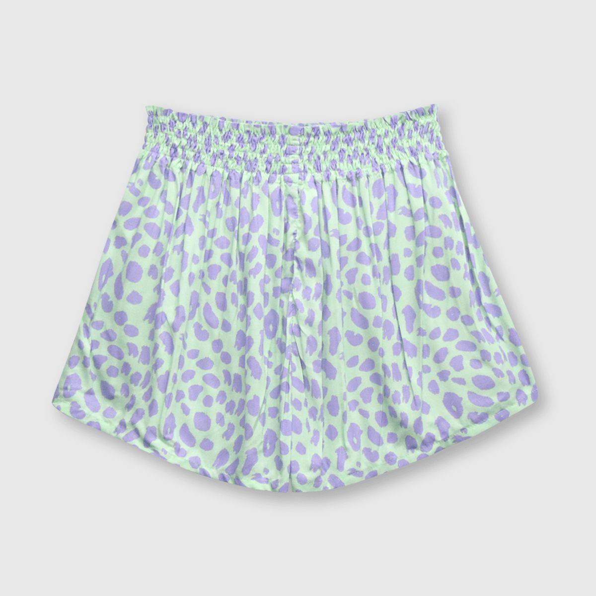 COLLOKY - Short de niña relajado light green (2 a 12 años) 3-4 Años