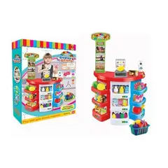 GENERICO - Juego de Supermercado Registradora Scanner Balanza 922-06