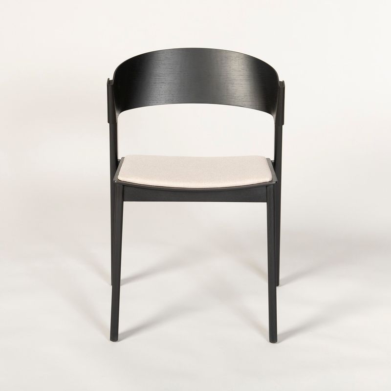 MILK - SILLA COMEDOR YATES NEGRA