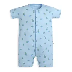 POMPON PIMA - Pijama Enterito Corto - Water Pear