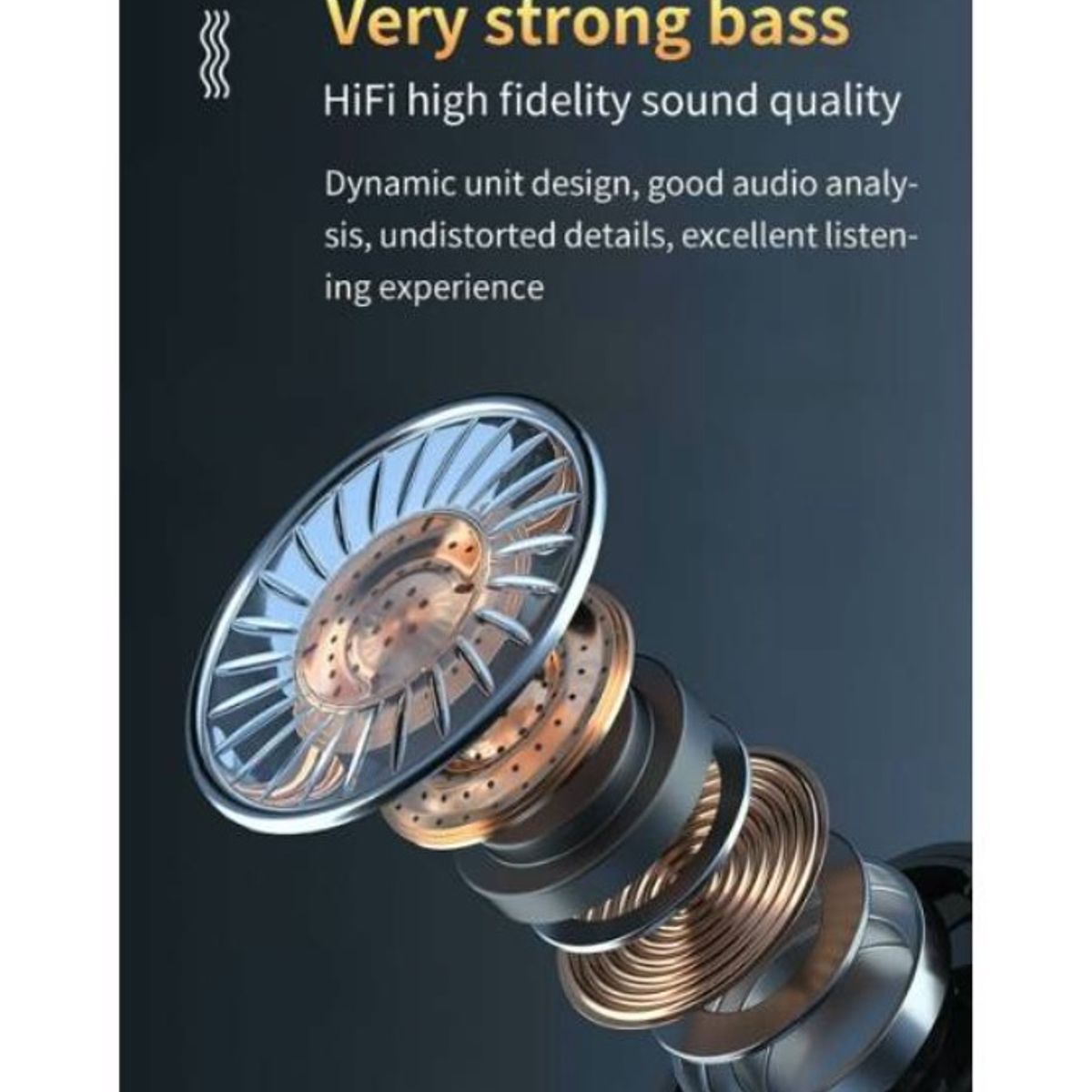 GENERICO - Audifonos Inalambricos Bluetooth V51 Con Power Bank