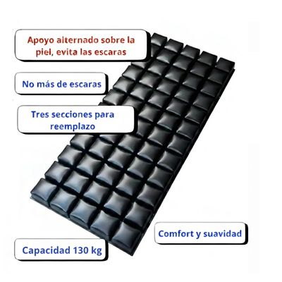 Imagen 2 del producto Colchon Antiescaras Inflable Flotación Seca 3 Secciones CU-16
