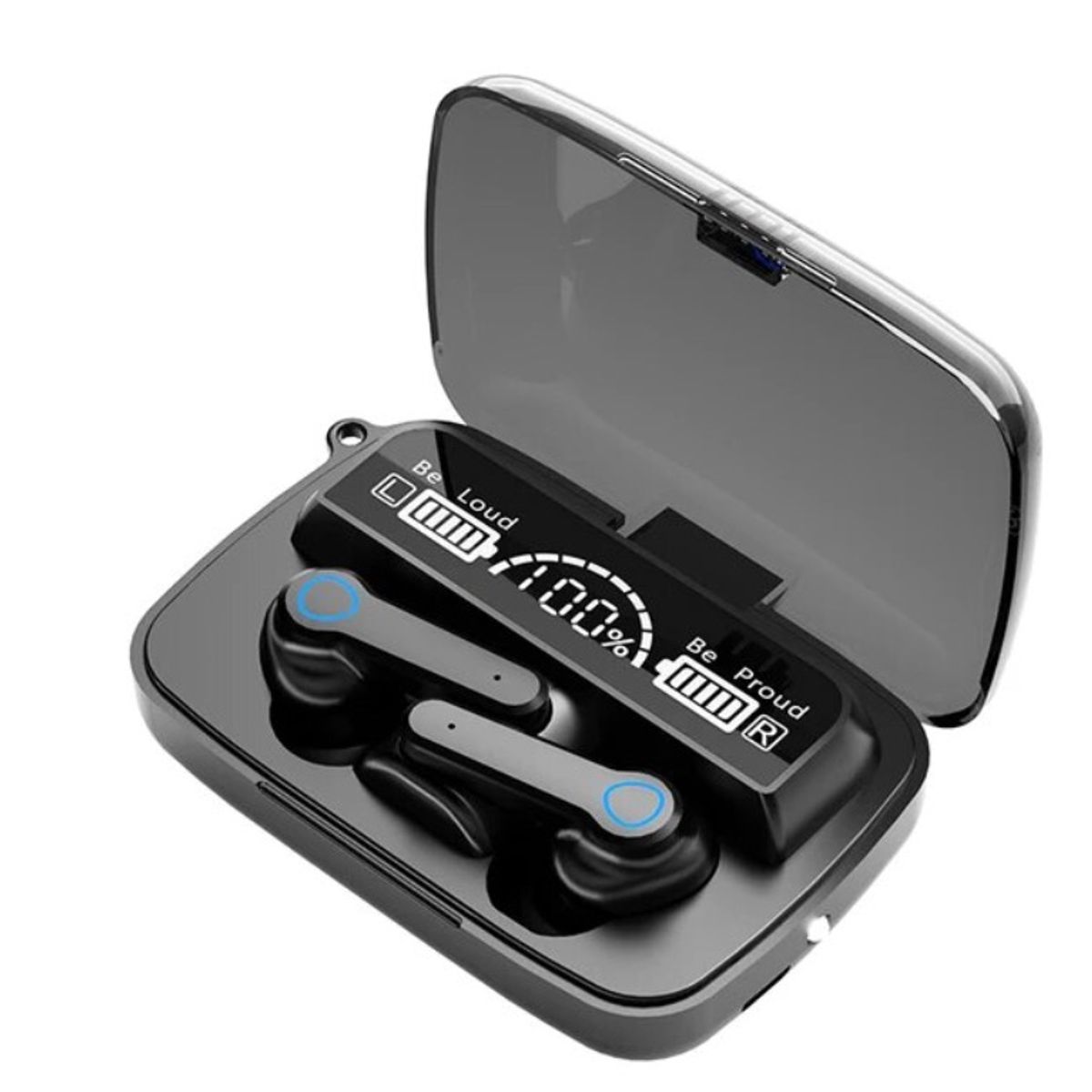 GENERICO - Audifonos Inalambricos Bluetooth M19 V53 Con Power Bank