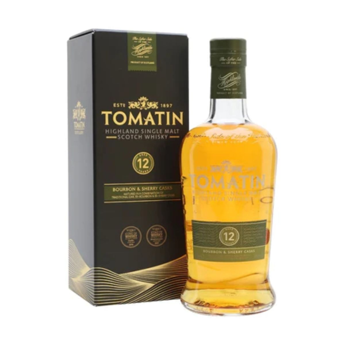 TOMATIN - Whisky Tomatin Single Malt 12 Year 750 ml