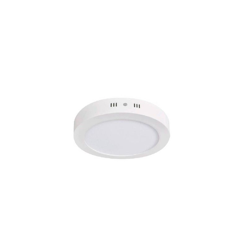 GENERICO - Panel Led Circular 24W 6500K Sobrepuesto Blanco