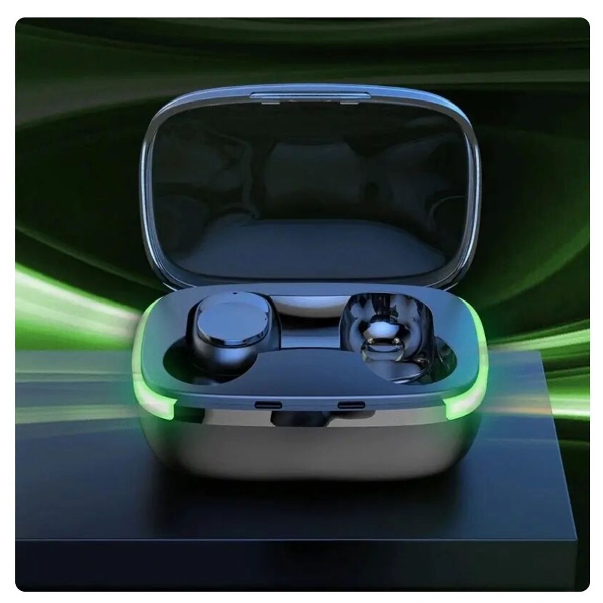 GENERICO - Audifonos Inalambricos Bluetooth TWS 5.1 Con Power Bank y Touch