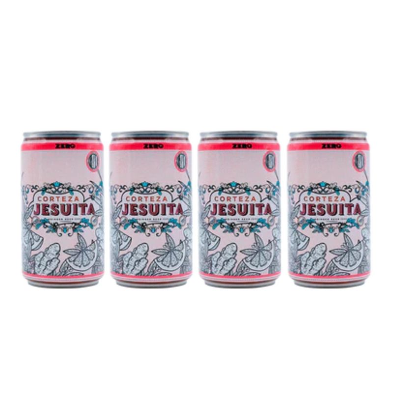 GENERICO - Agua Tonica Corteza Jesuita Ginger Beer Zero x4