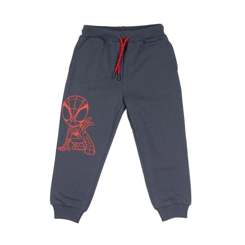 DISNEY - Pantalon de buzo Spidey gris