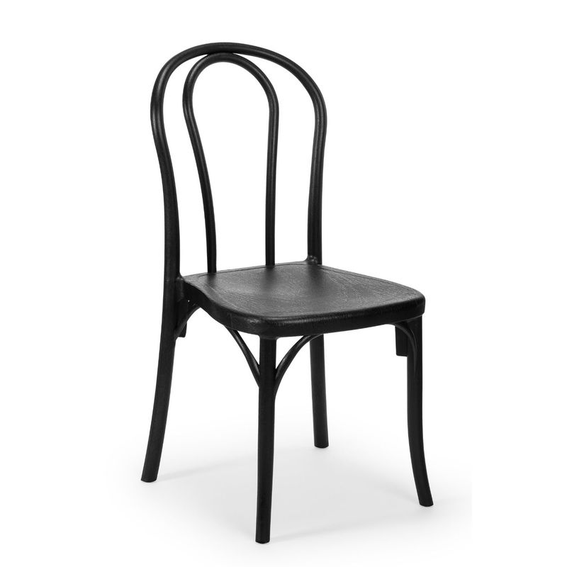 ROCA NEGRA - Silla Sozo de polipropileno reforzado con fibra de vidrio color Color negro