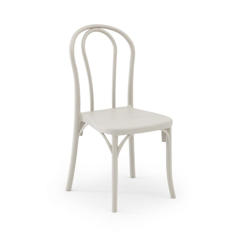 ROCA NEGRA - Silla Sozo de polipropileno reforzado con fibra de vidrio color Color Beige