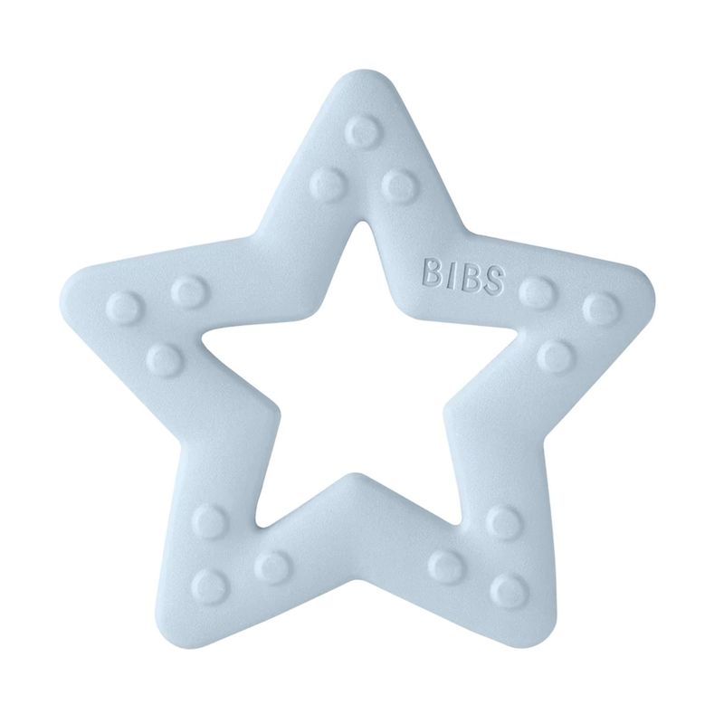 BIBS - Mordedor Silicona para Bebés en forma de Estrella Celeste