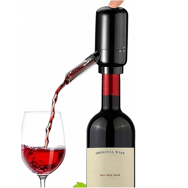 GENERICO - Dispensador De Vino Eléctrico Recargable USB