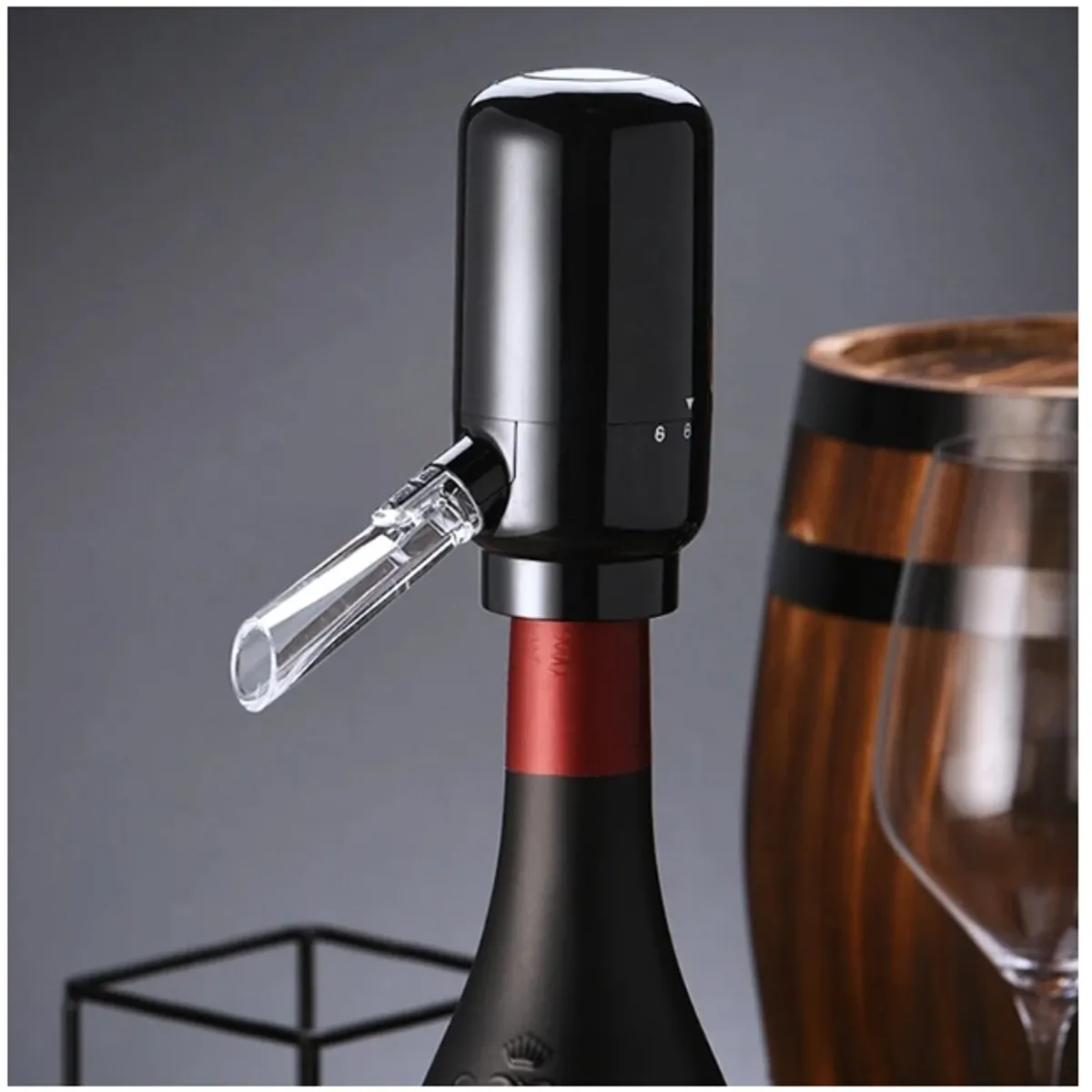 GENERICO - Dispensador De Vino Eléctrico Recargable USB