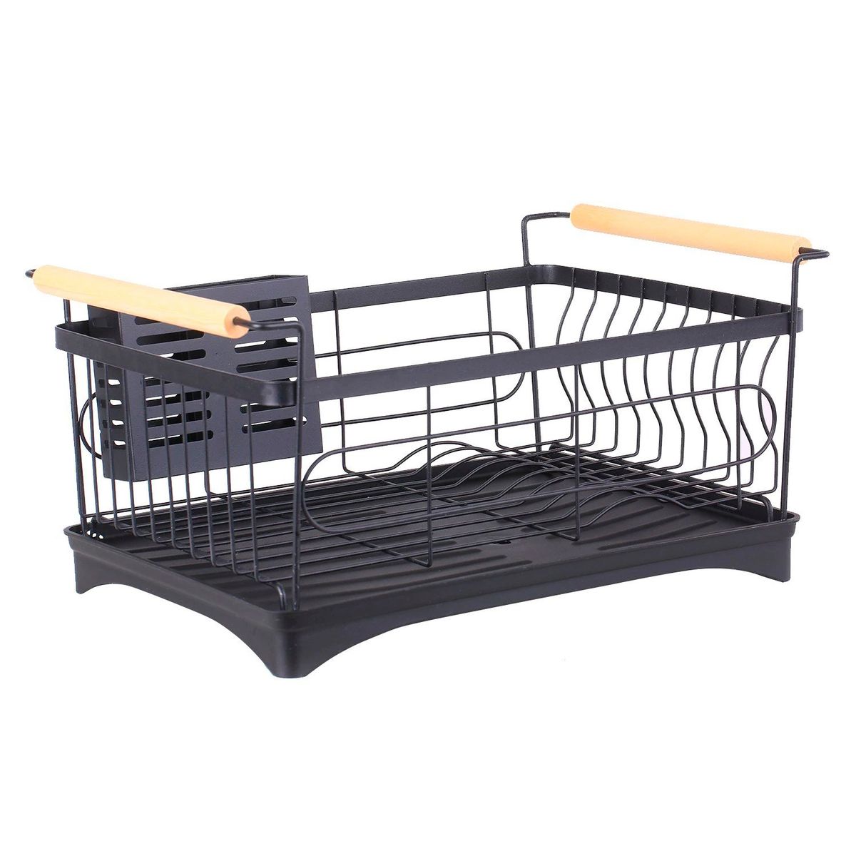 GENERICO - Secaplatos diseño cesta negro