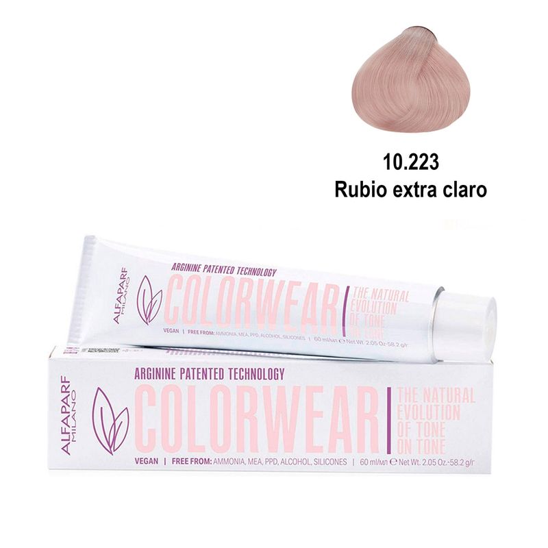 ALFAPARF MILANO - Alfaparf Tintura Vegana Color Wear N° 10.223 100% Cobertura.