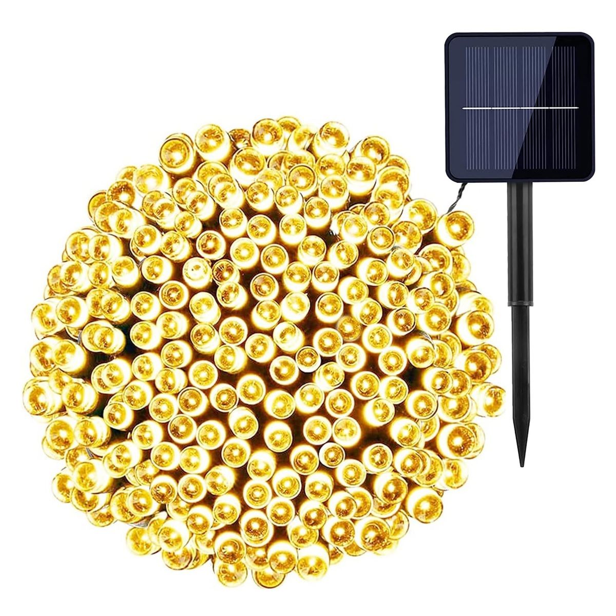 GENERICO - Luces Solares Exterior Navidad 10m Luces Led Navidad 100 Led