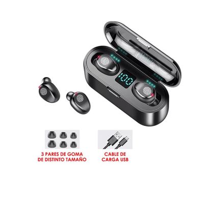 Imagen 2 del producto Audifonos Inalambricos Bluetooth AKST230 Con Power Bank