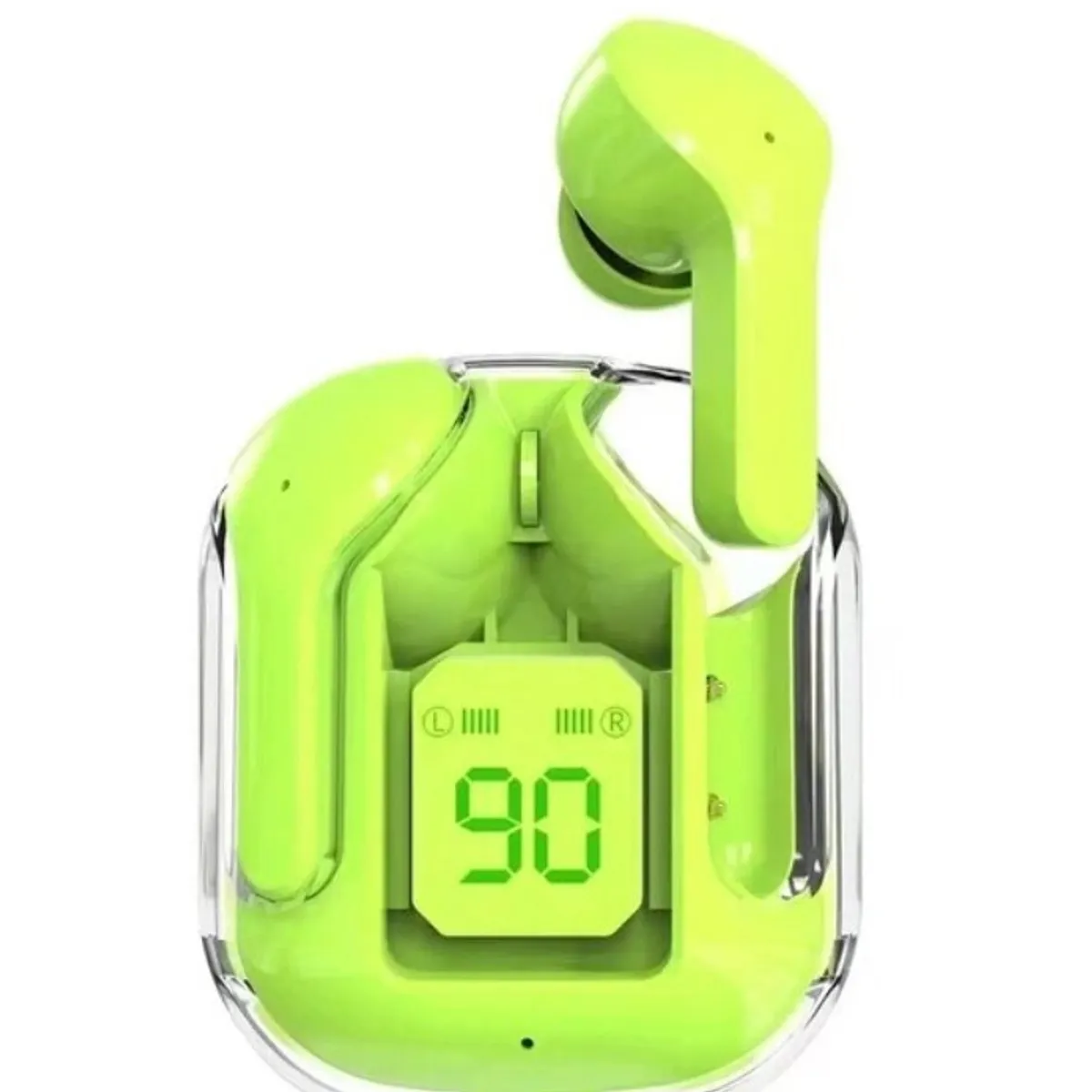 GENERICO - Audifonos Inalambricos Bluetooth Air31 Con Power Bank TransparenteLed