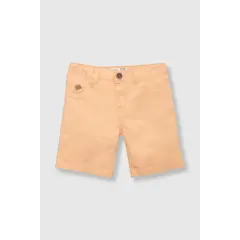 COLLOKY - Bermuda de bebé niño gabardina orange / naranjo (3 a 36 meses) 18-24 meses