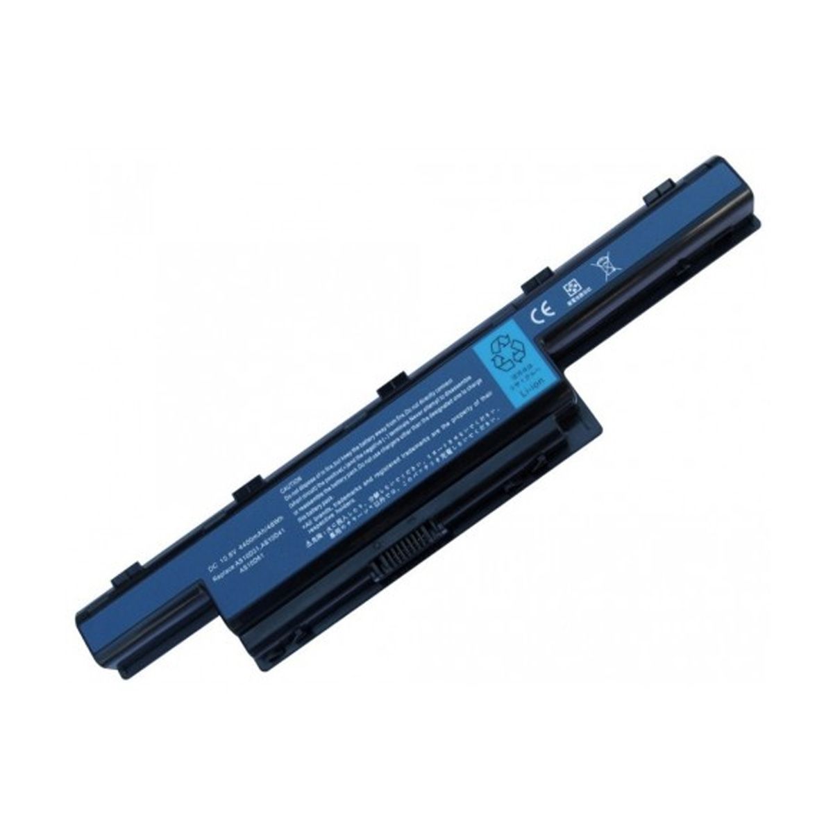 GENERICO - Acer Gateway Packard Bell AS10D31 AS10D3E Alternativa 10.8V 5200mAh BLACK AC 4741-T-3S2P