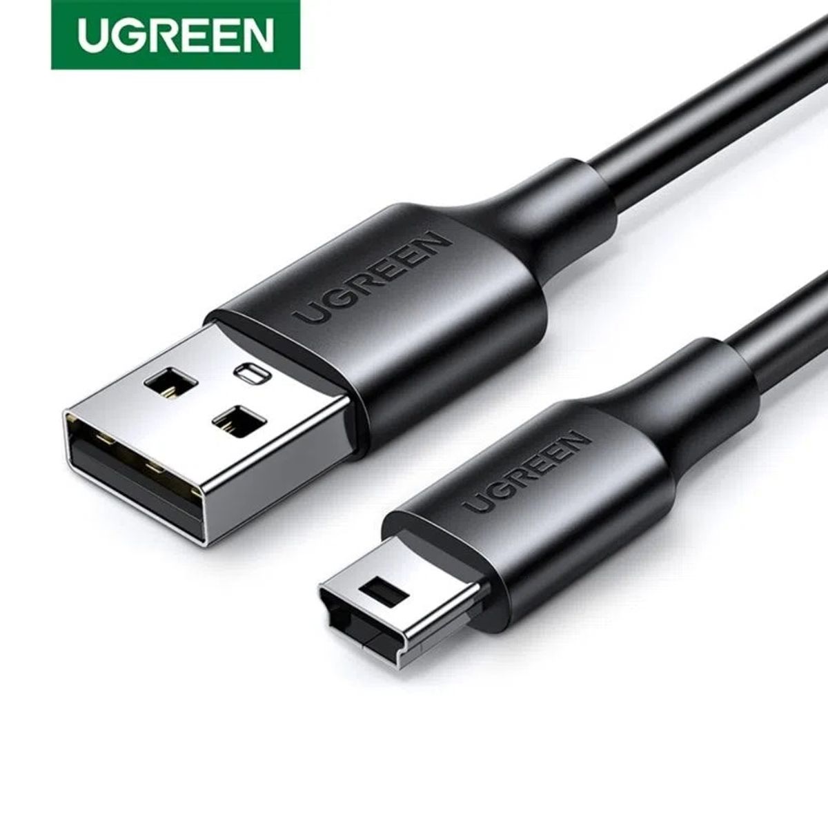 UGREEN - Cable 2.0 5PIN MINI-USB/USB-A M/M 2M Negro