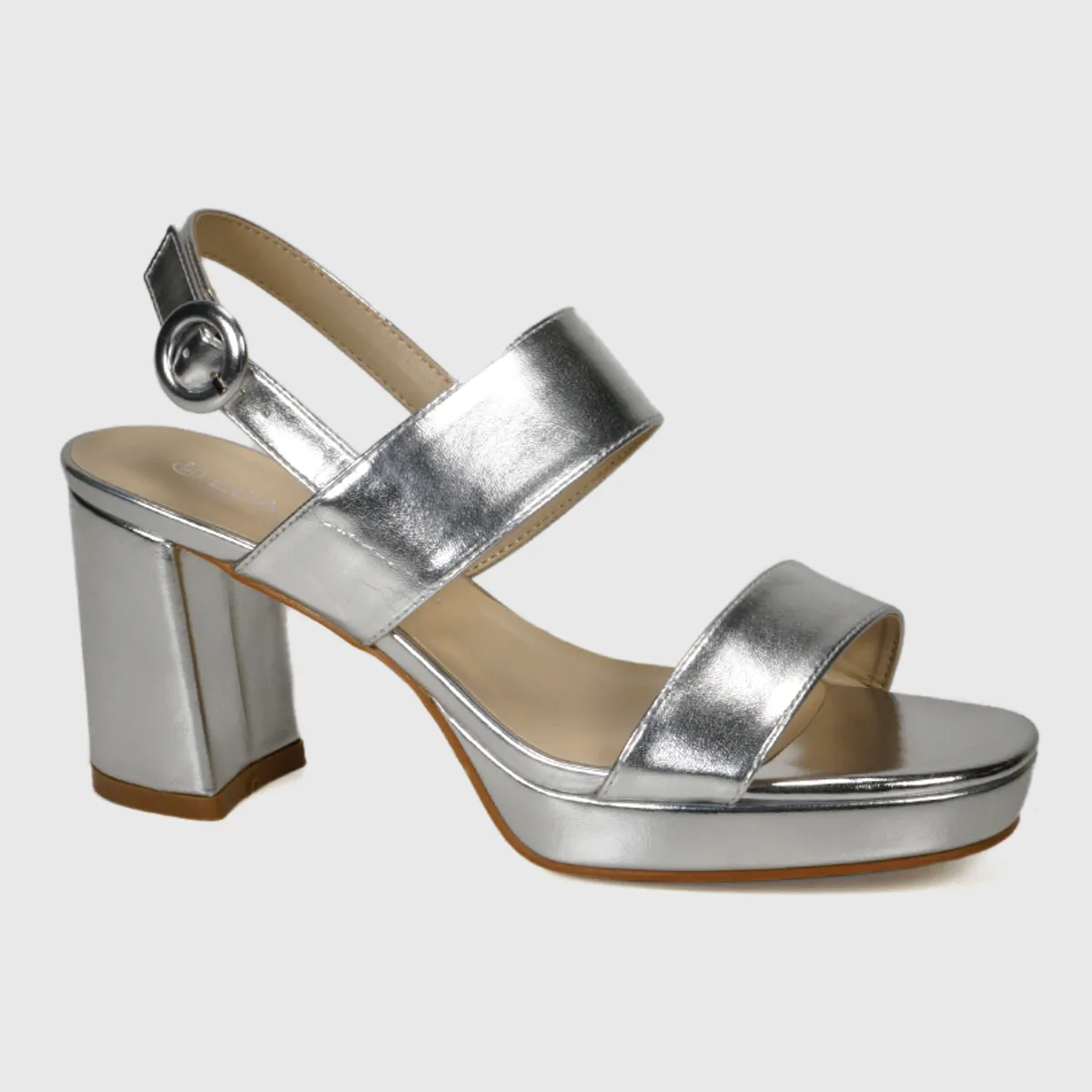 EDA MANZINI - Sandalia Bianella Plateado EDA MANZINI