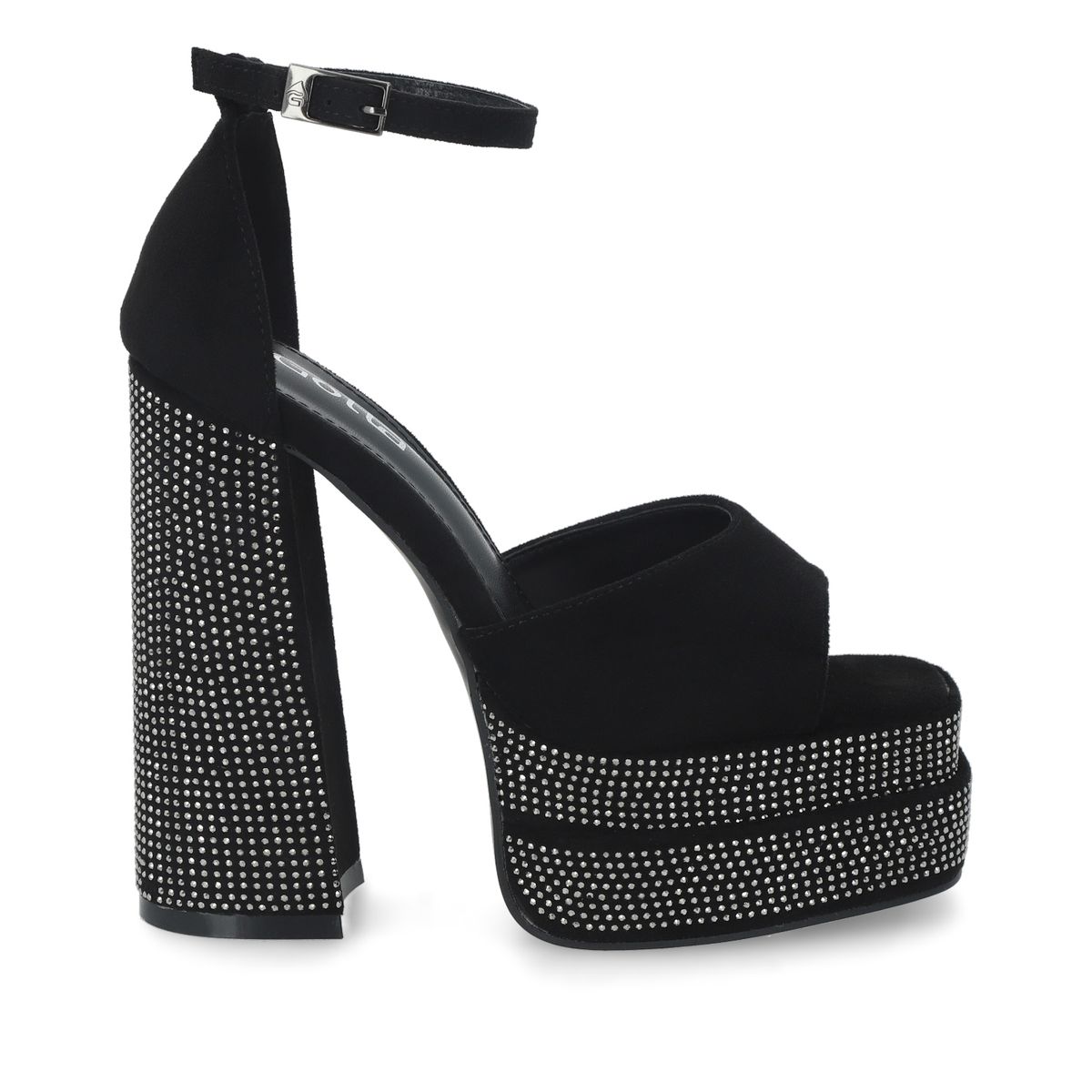 GOTTA - Sandalia Mujer Taco Negra  25911