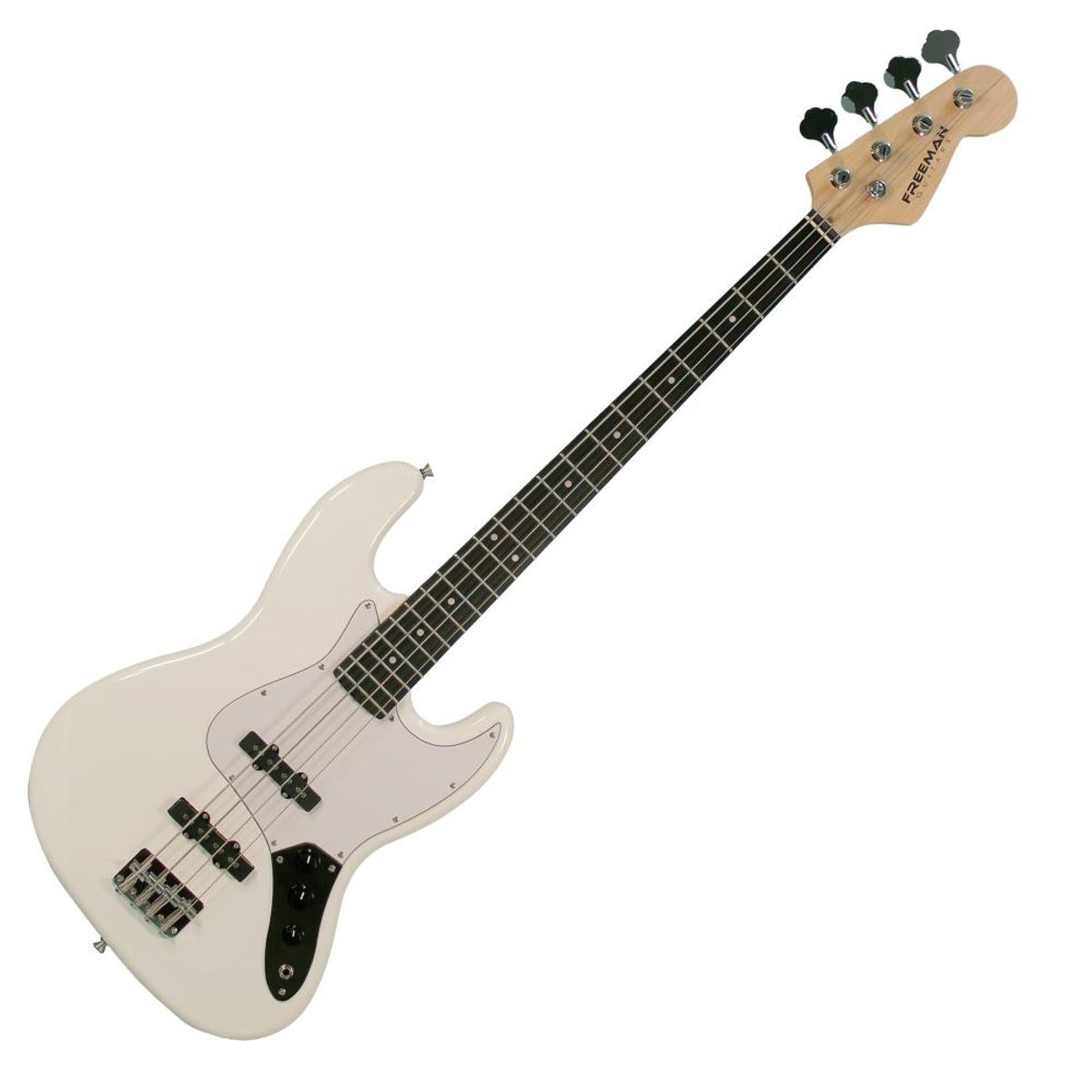 FREEMAN - Bajo Eléctrico Freeman Jazz Bass E81- White