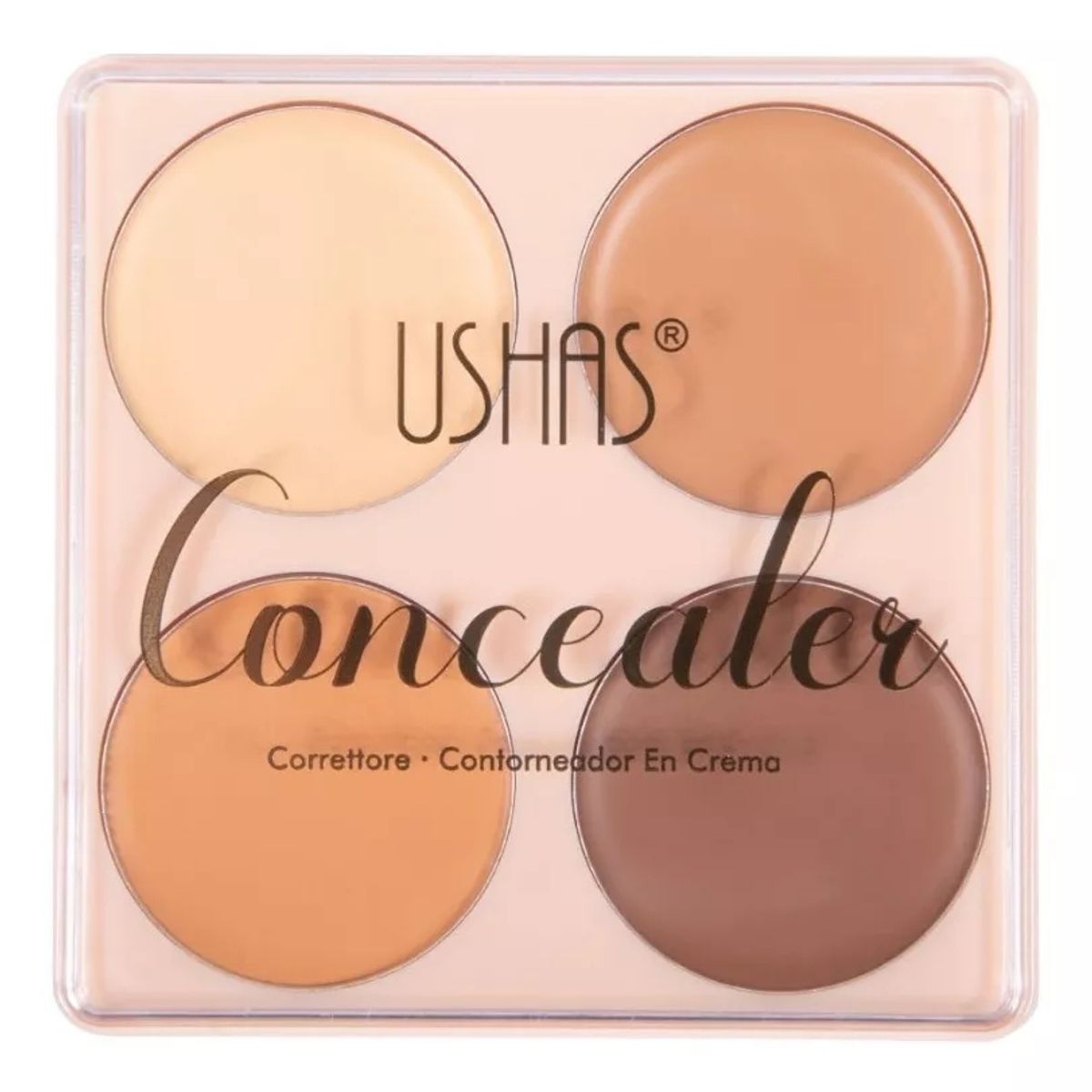 USHAS - Paleta De Corrector y Contorno En Crema Ushas.