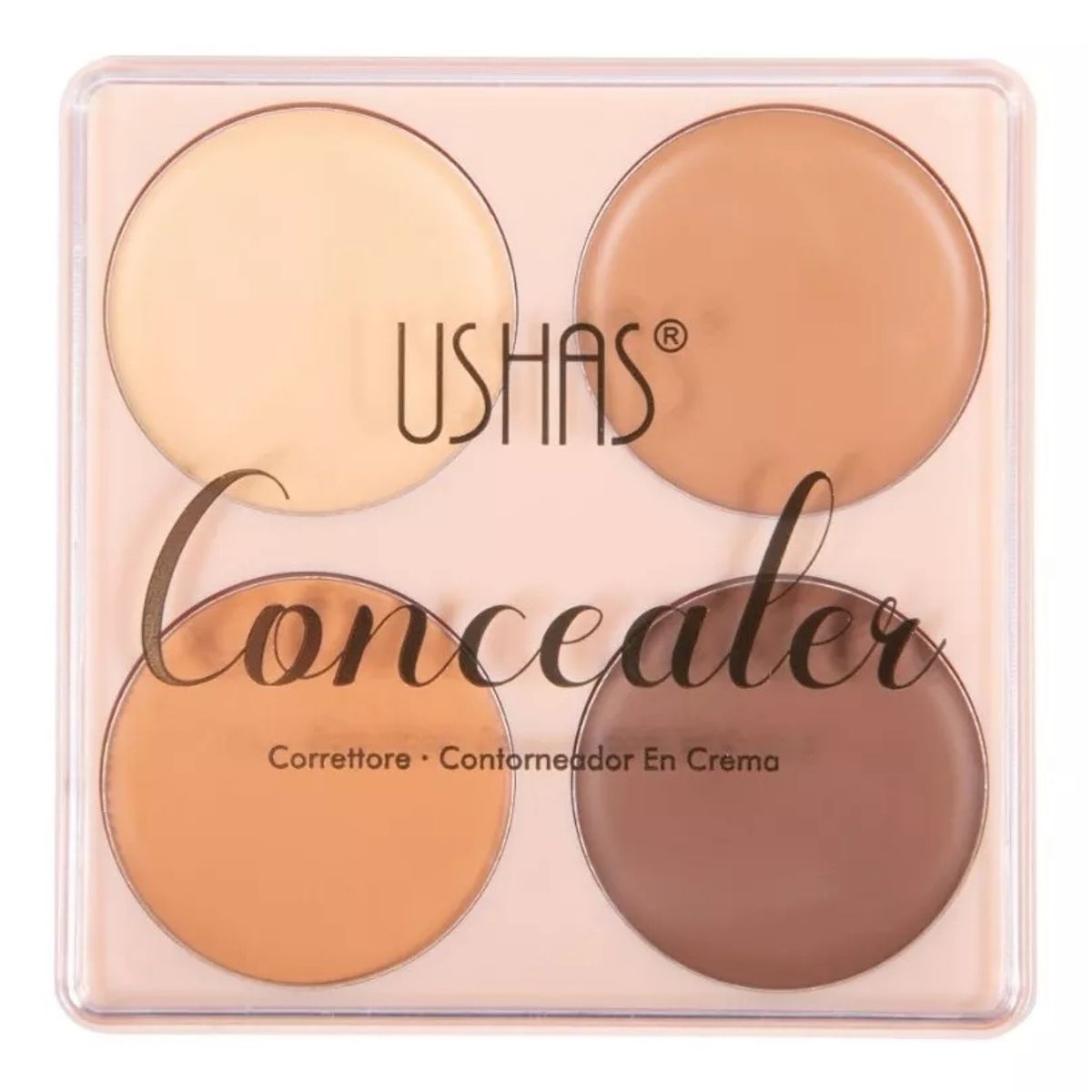 USHAS - Paleta De Corrector y Contorno En Crema Ushas.