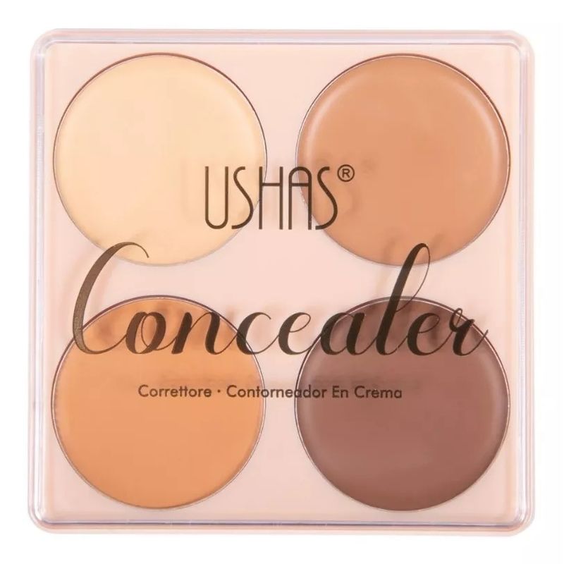 USHAS - Paleta De Corrector y Contorno En Crema Ushas.