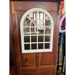 GENERICO - Espejo Blanco con Diseño Ventana