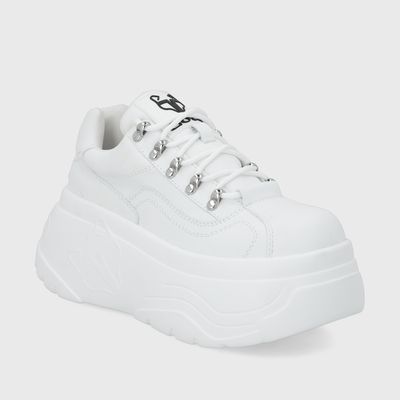 Imagen 2 del producto Zapatilla Mujer Blanca Plataforma 43061