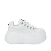Zapatilla Mujer Blanca Plataforma 43061