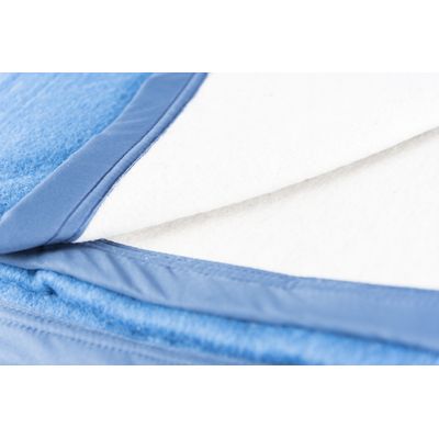 Imagen 2 del producto Frazada 70% Lana, 30% Acrílico Azul 2,5 plazas