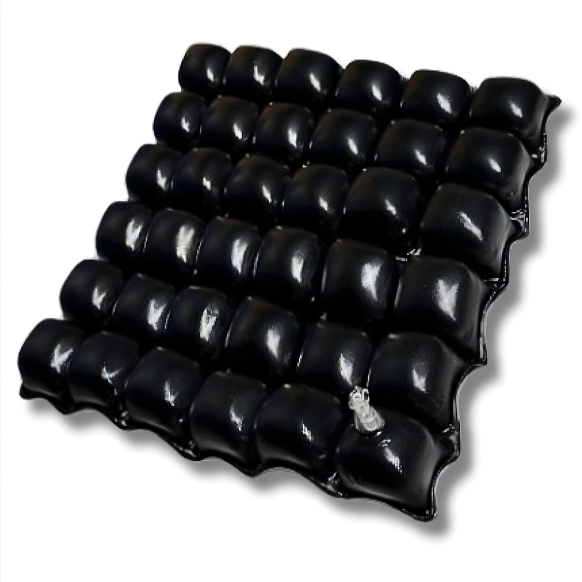 GENERICO - Cojin de Flotacion Seca Antiescaras Celdas De Aire Con Funda