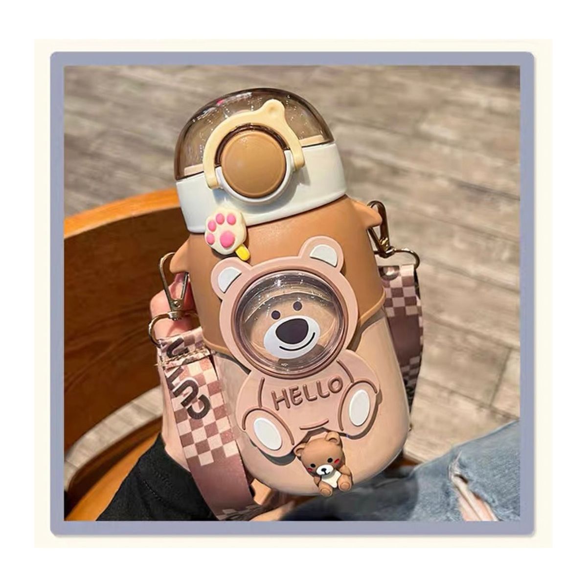 GENERICO - Termo Botella Para Agua Caliente Y Fría Para Niños 600ml