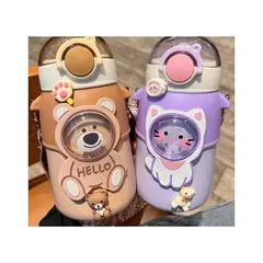 GENERICO - Termo Botella Para Agua Caliente Y Fría Para Niños 600ml