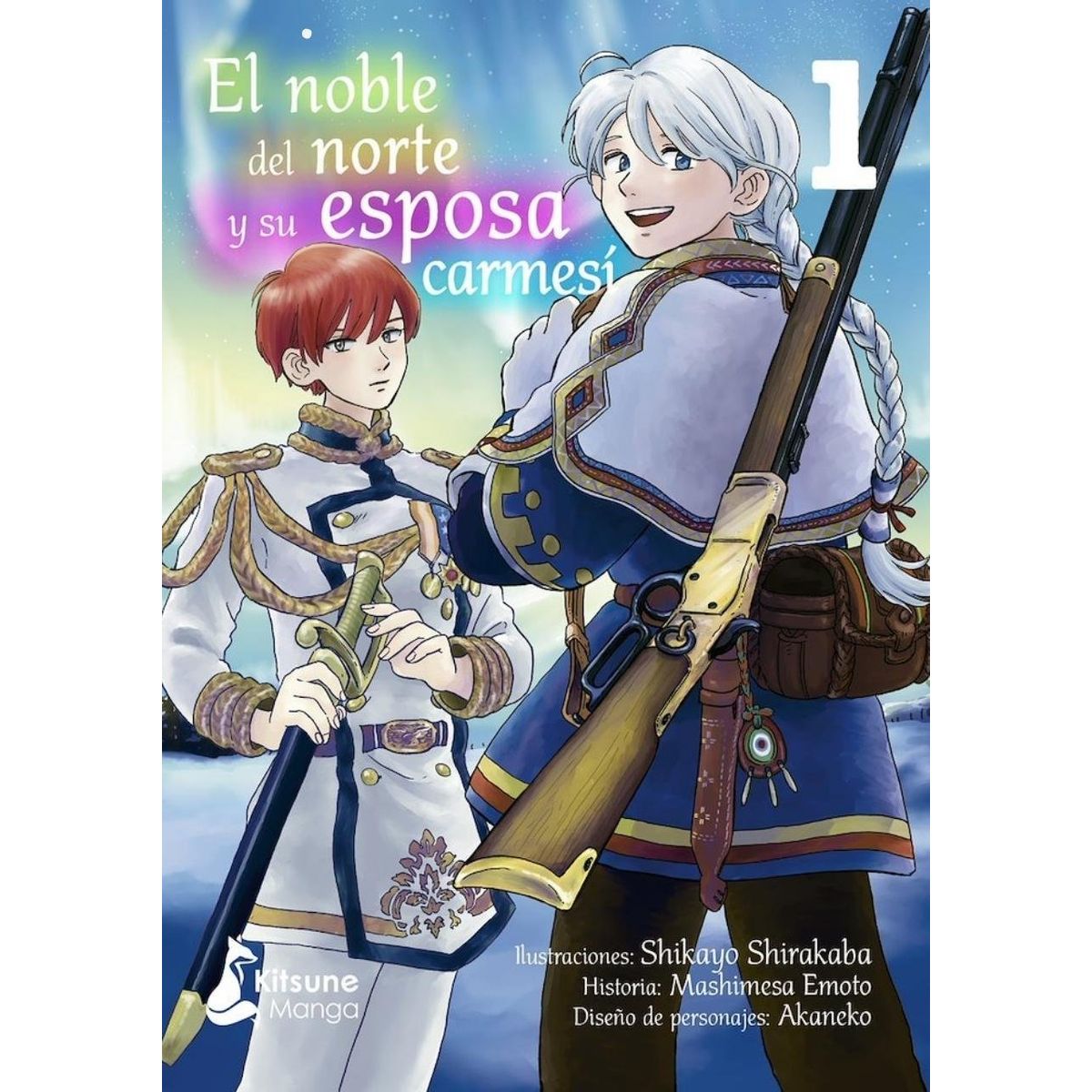 KITSUNE ESPAÑA - Manga El Noble Del Norte Y Su Esposa Carmesi 1 - Kitsune