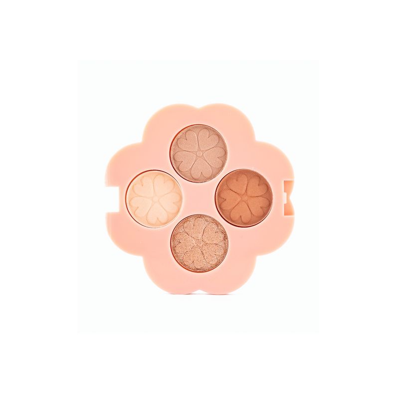 USHAS - Sombras Para Ojos Paleta 4 Tonos Ushas Flower.