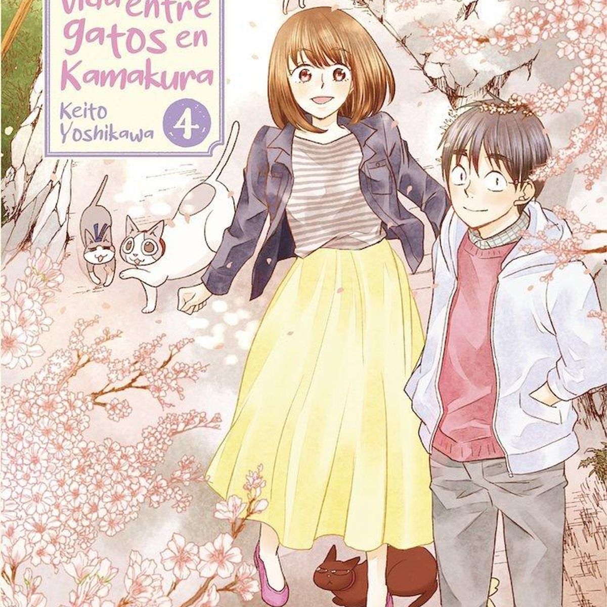 ODAIBA ESPAÑA - Manga Diario De Nuestra Vida Entre Gatos En Kamajura 4 - Odaiba